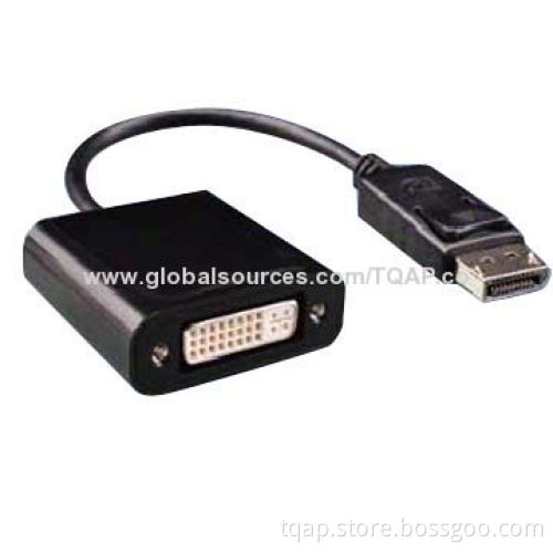 DisplayPort male to DVI female cable